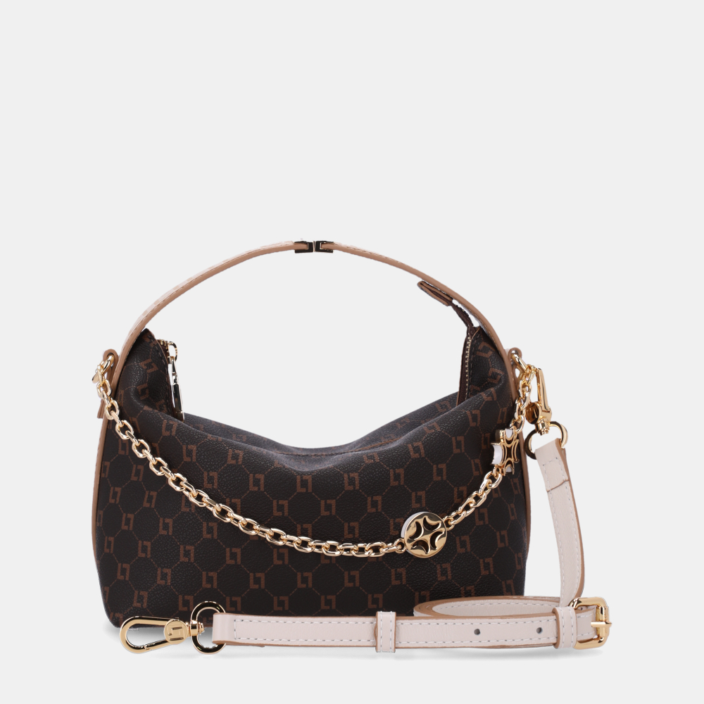 BOLSA TIRACOLO PEQUENA MONOGRAMA LL MOCCA - 0