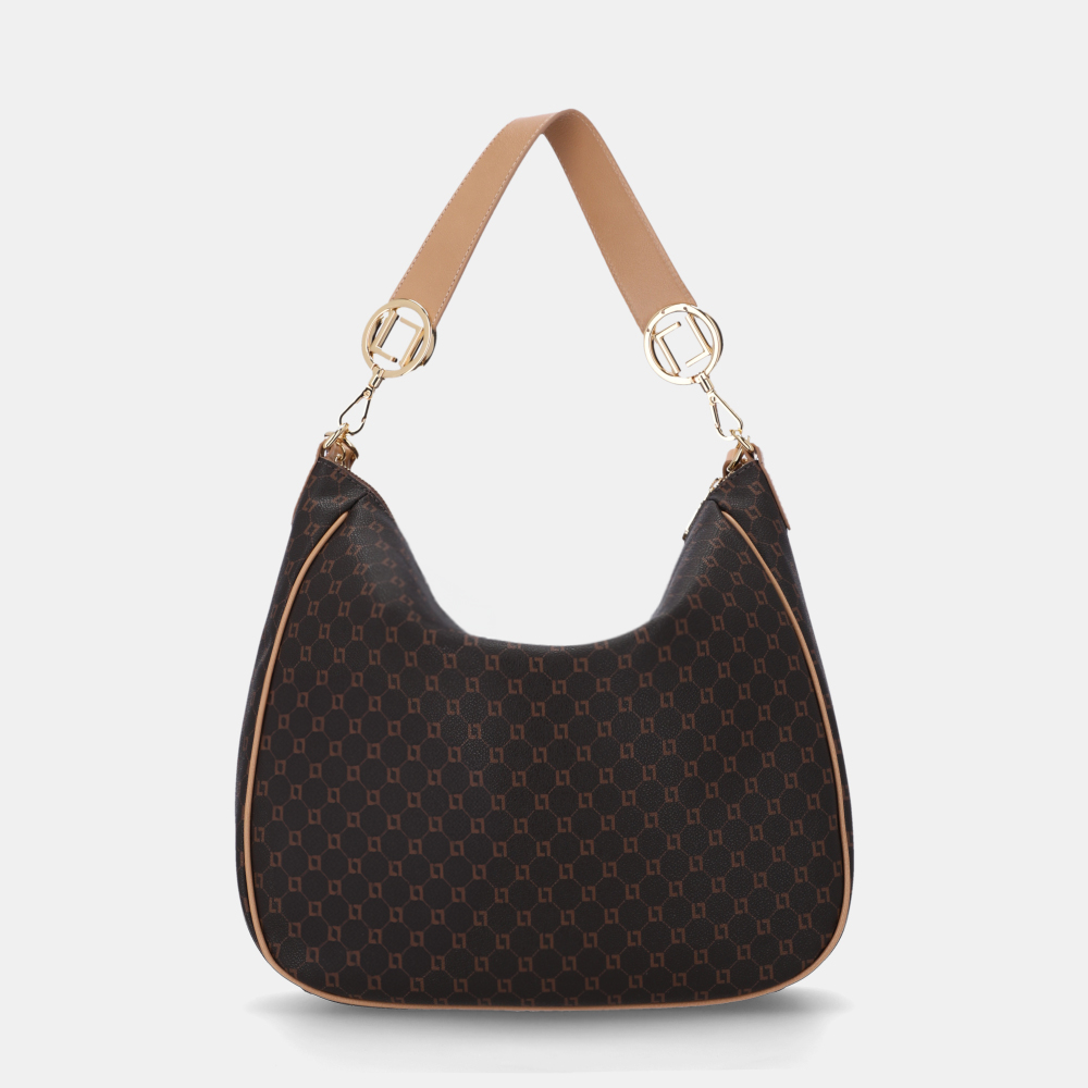 BOLSA HOBO GRANDE MONOGRAMA LL MOCCA - 2