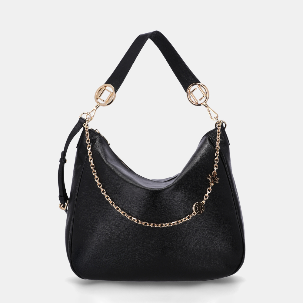 BOLSA HOBO GRANDE NEW RIDGE PRETO - 0