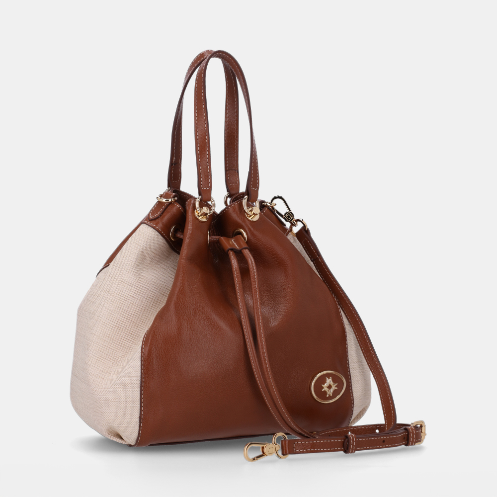 BOLSA BUCKET GRANDE ATACAMA ÂMBAR - 3