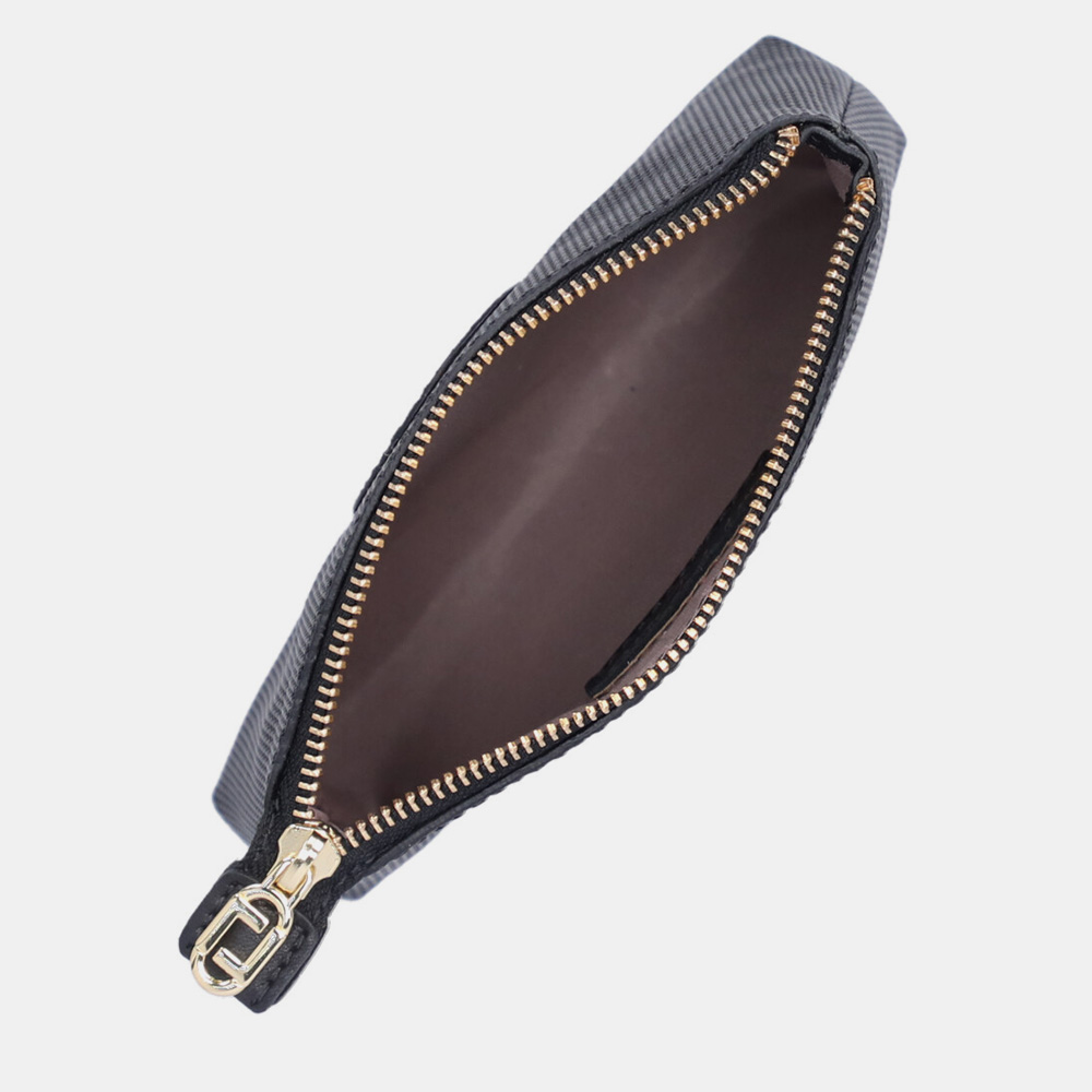 NECESSAIRE MÉDIA TRAMADO PRETO - 1