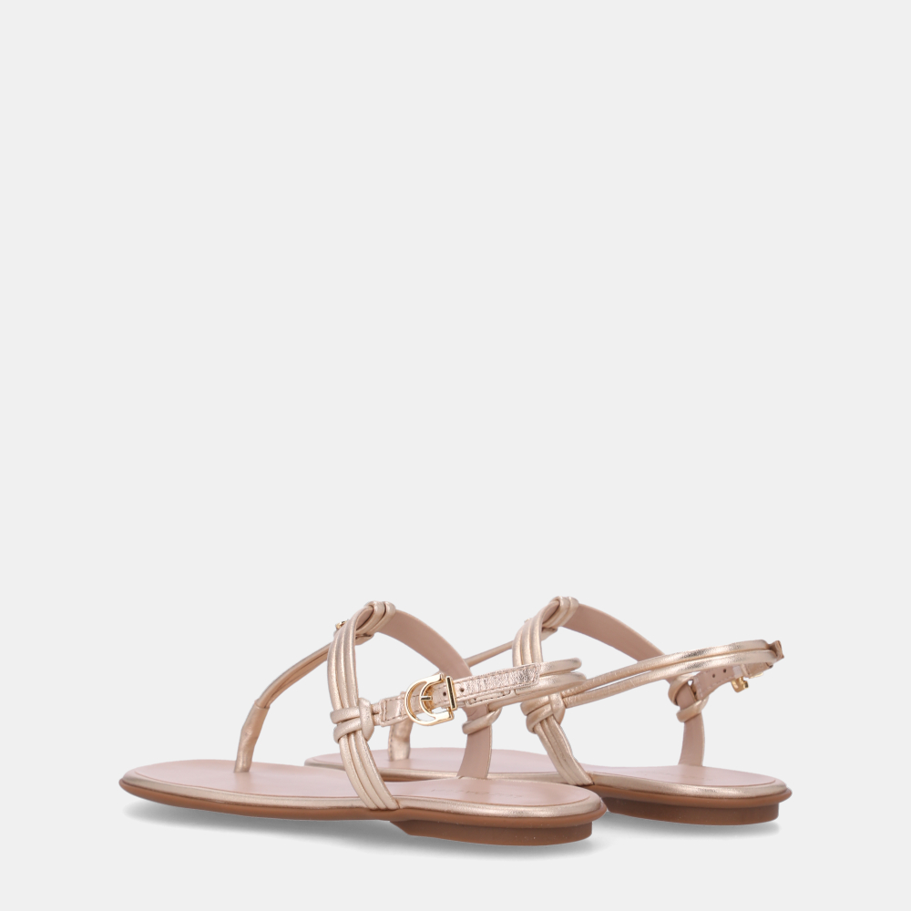 SANDÁLIA RASTEIRA LAMINATI OURO - 2