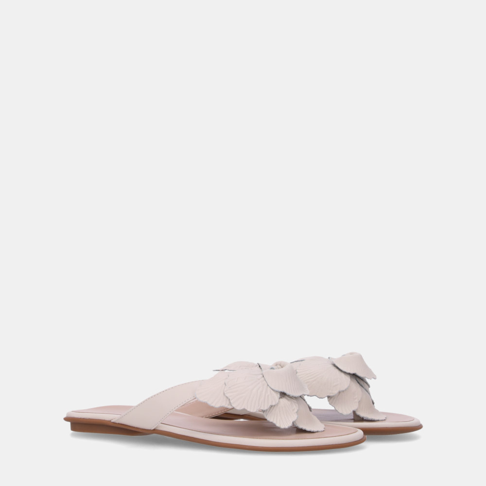 CHINELO COURO SAARA PANNA - 1
