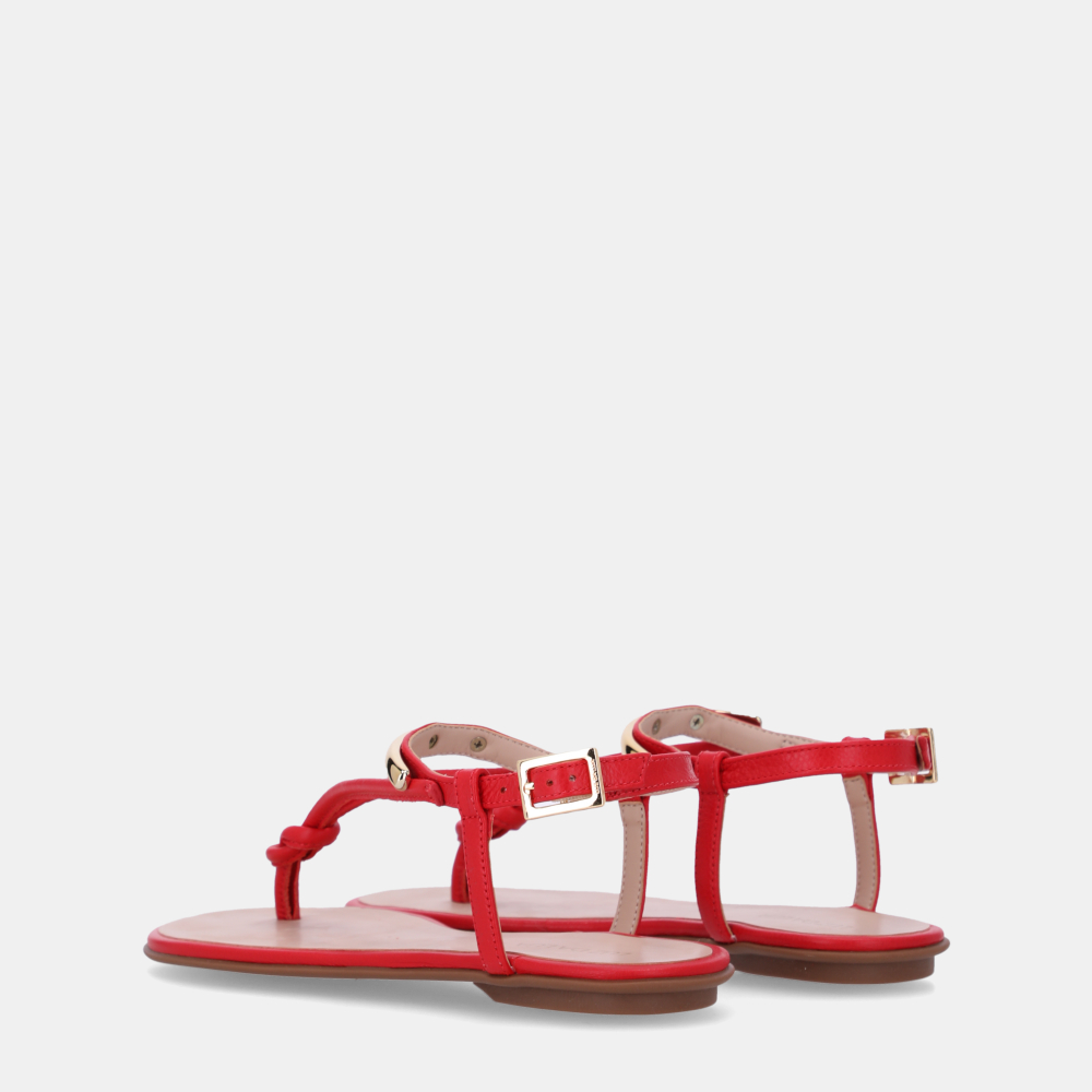 RASTEIRA VERMELHA COURO SAARA ROUGE - 2