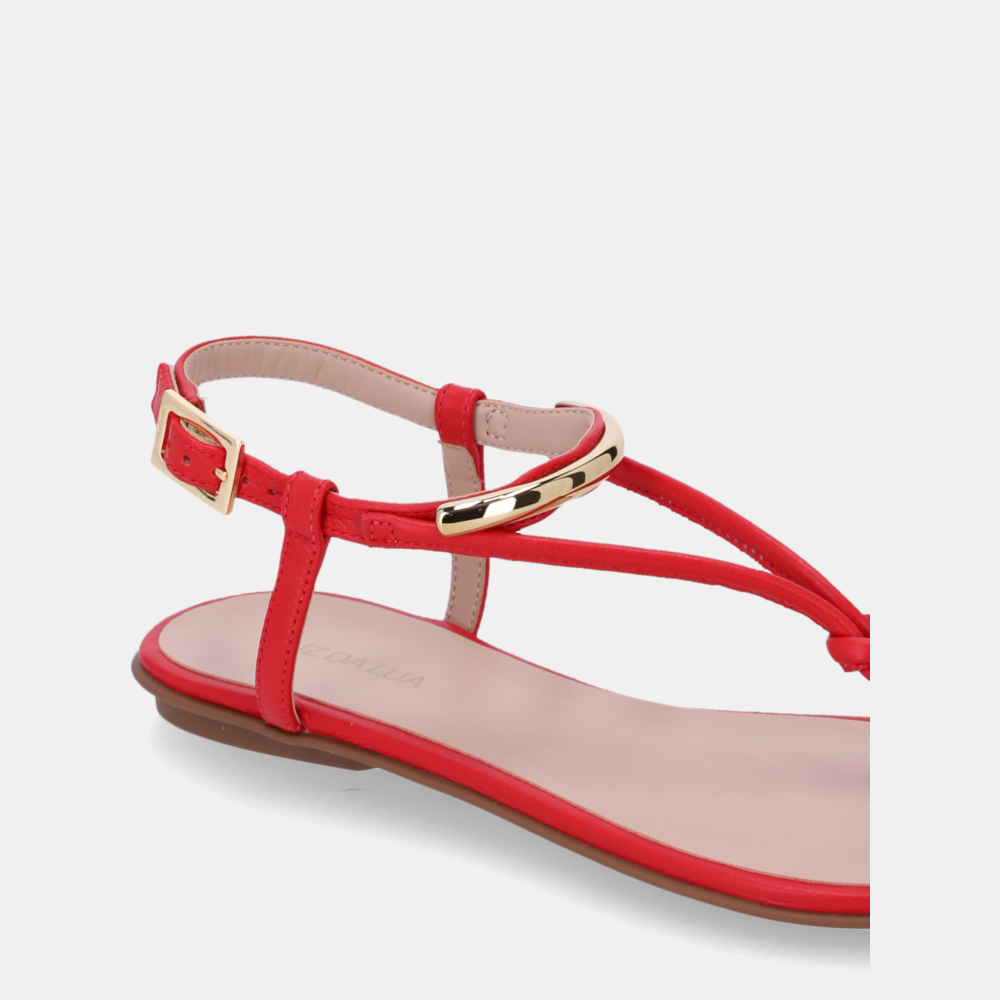 RASTEIRA VERMELHA COURO SAARA ROUGE - 3