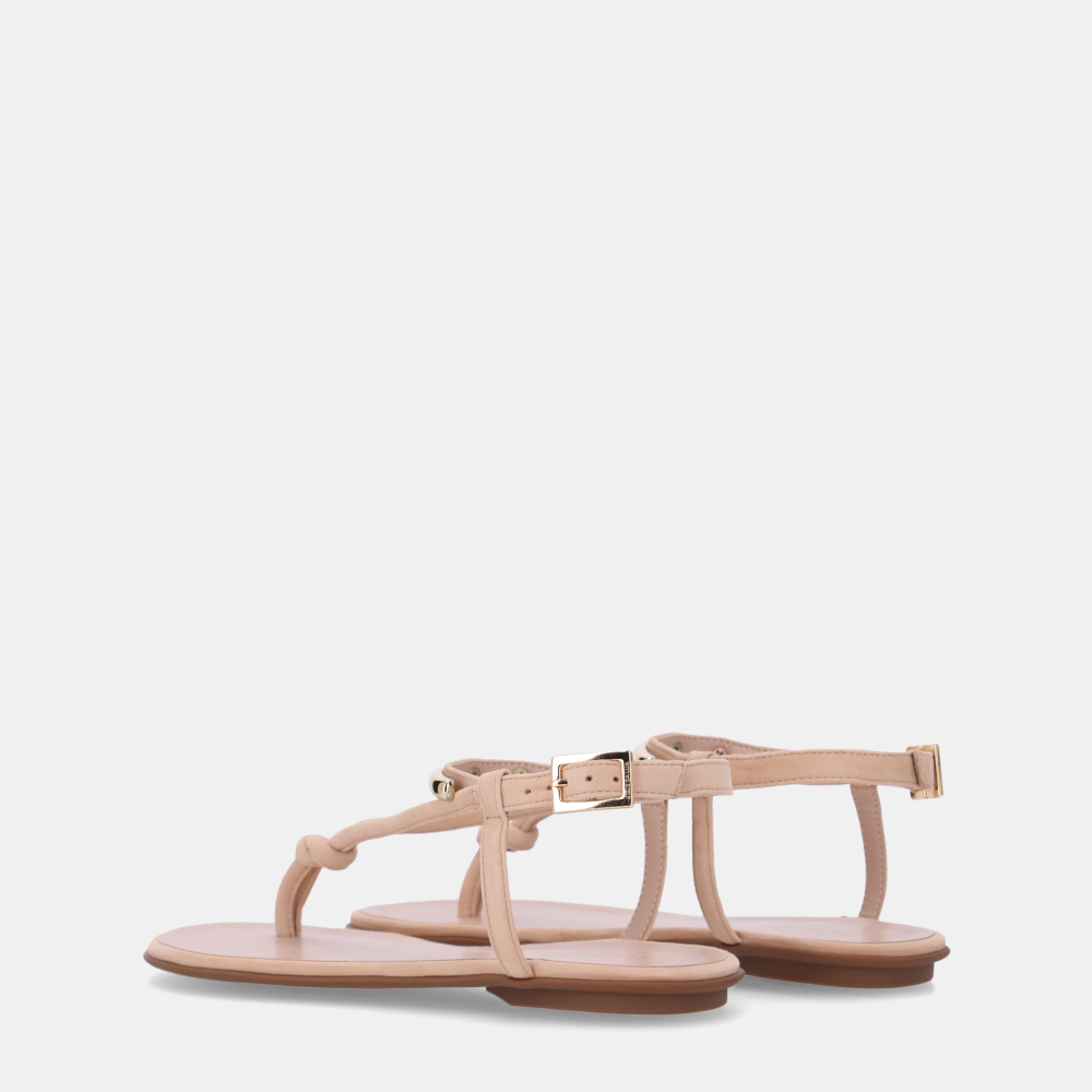 SANDÁLIA RASTEIRA KID SUEDE BEIGE - 2