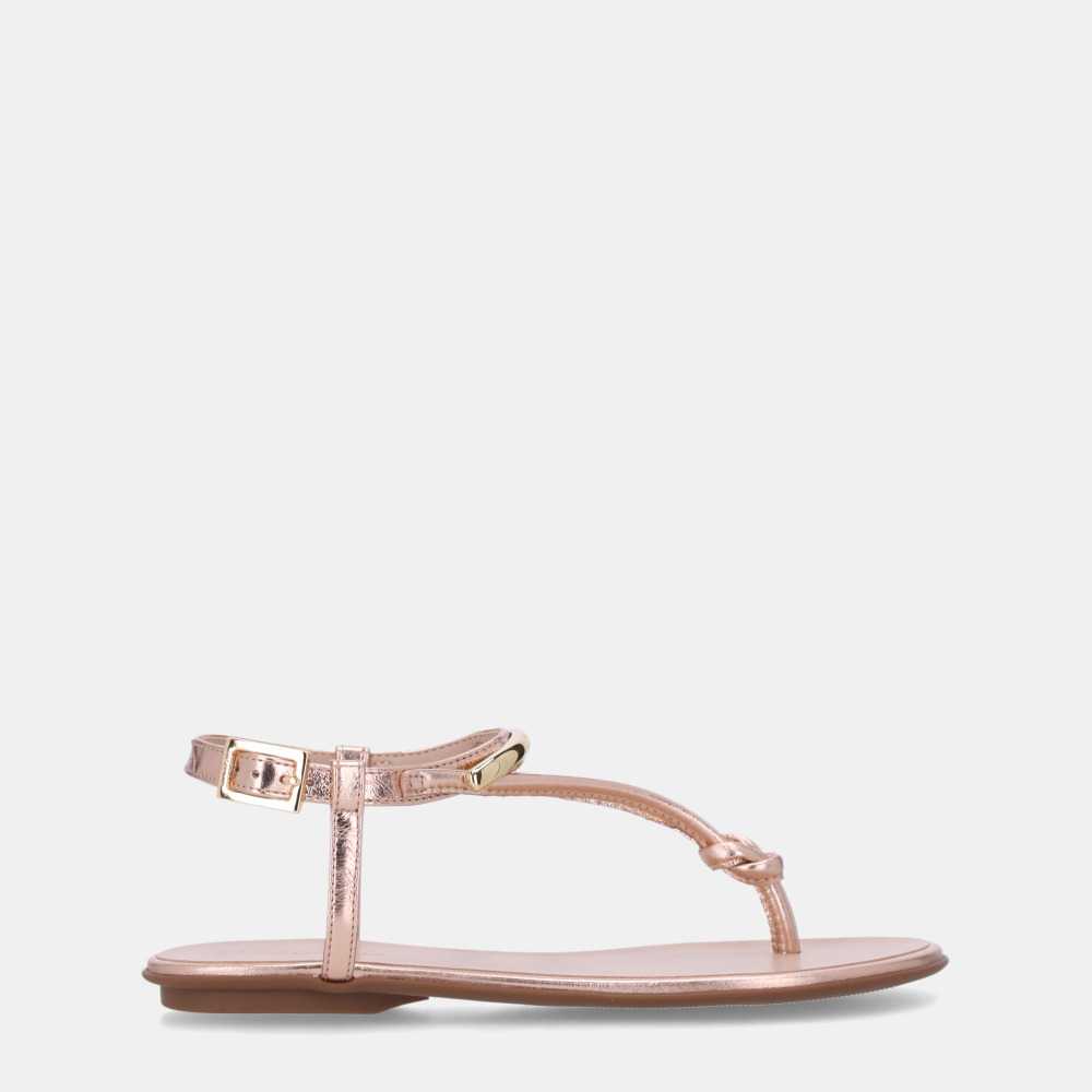 SANDÁLIA RASTEIRA LAMINATI ROSE - 0