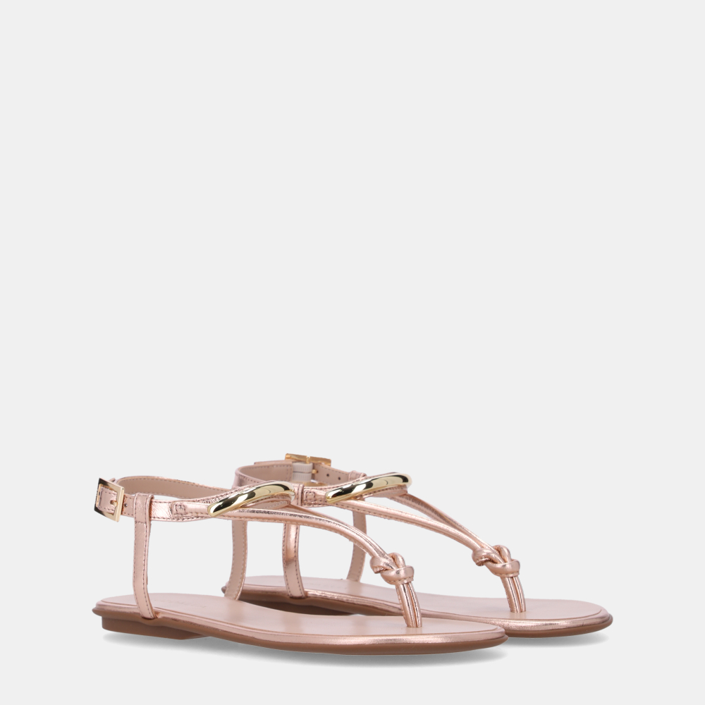 SANDÁLIA RASTEIRA LAMINATI ROSE - 1