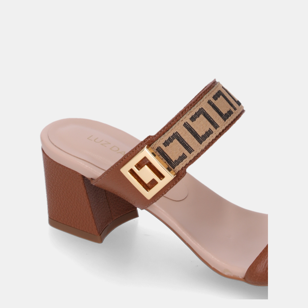 SANDÁLIA SALTO NEW RIDGE CAMEL - 3