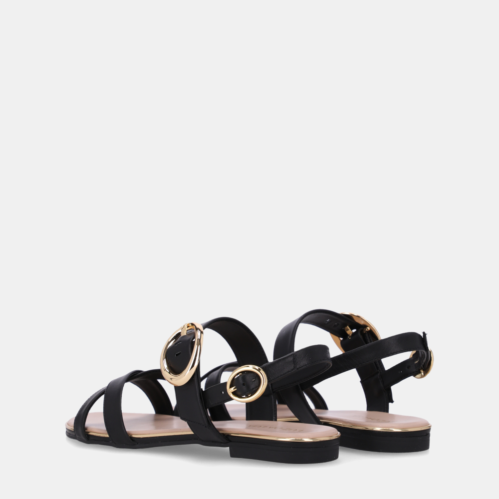 SANDÁLIA RASTEIRA SAARA PRETO COM SAARA PRETO - 2