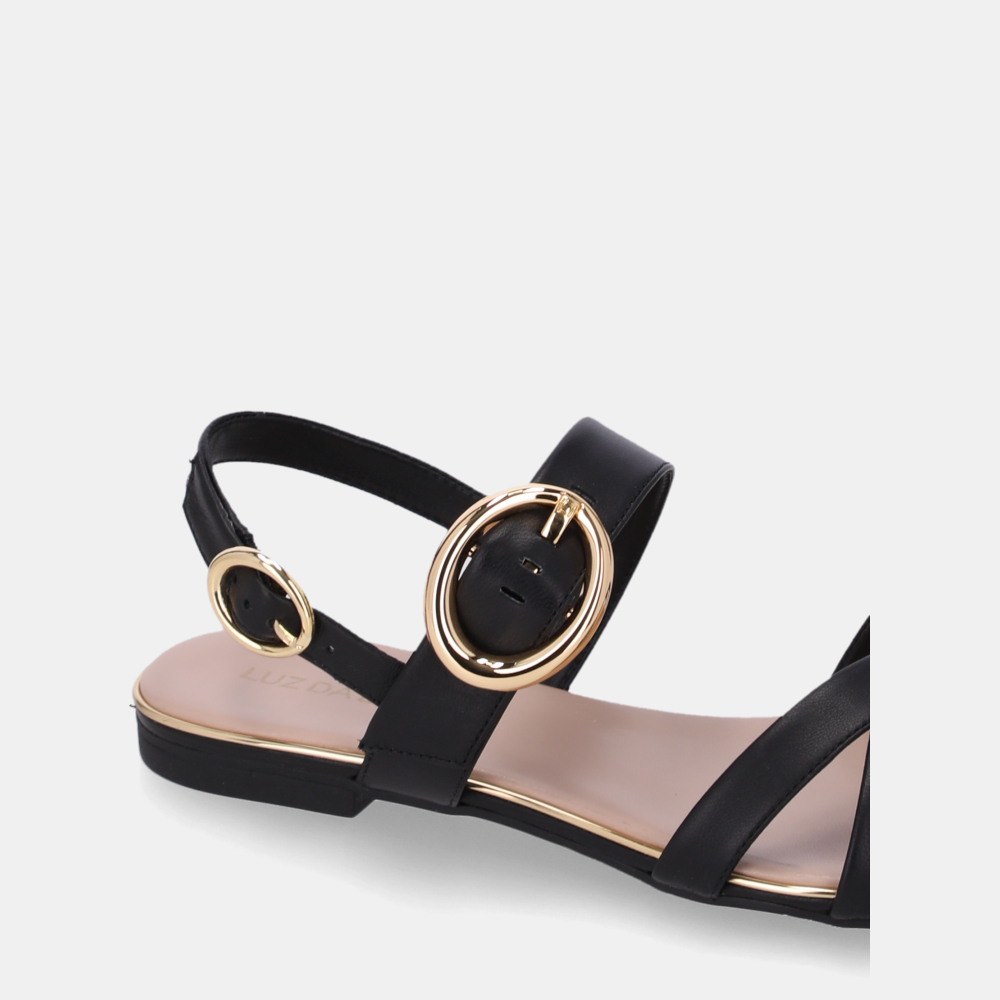 SANDÁLIA RASTEIRA SAARA PRETO COM SAARA PRETO - 3