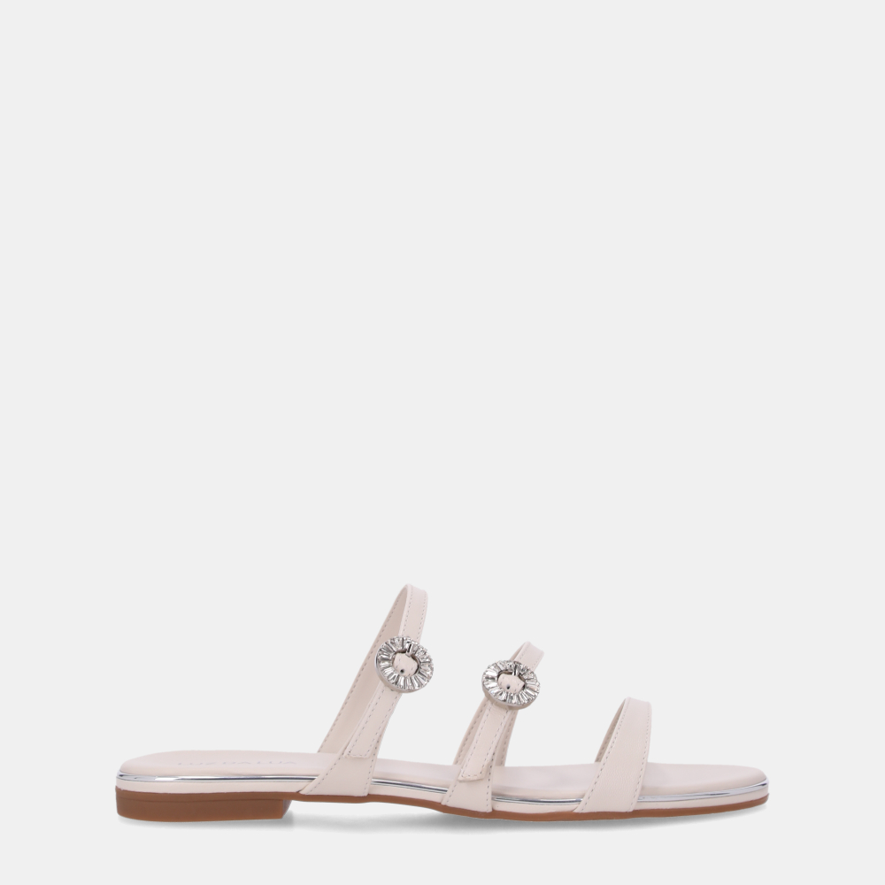 CHINELO COURO PELICA PANNA - 0