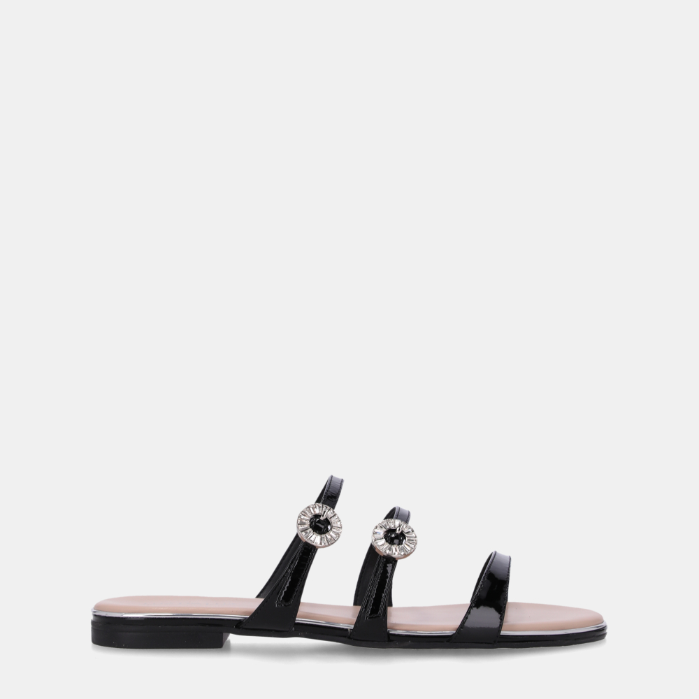 CHINELO COURO VERONA PRETO - 0