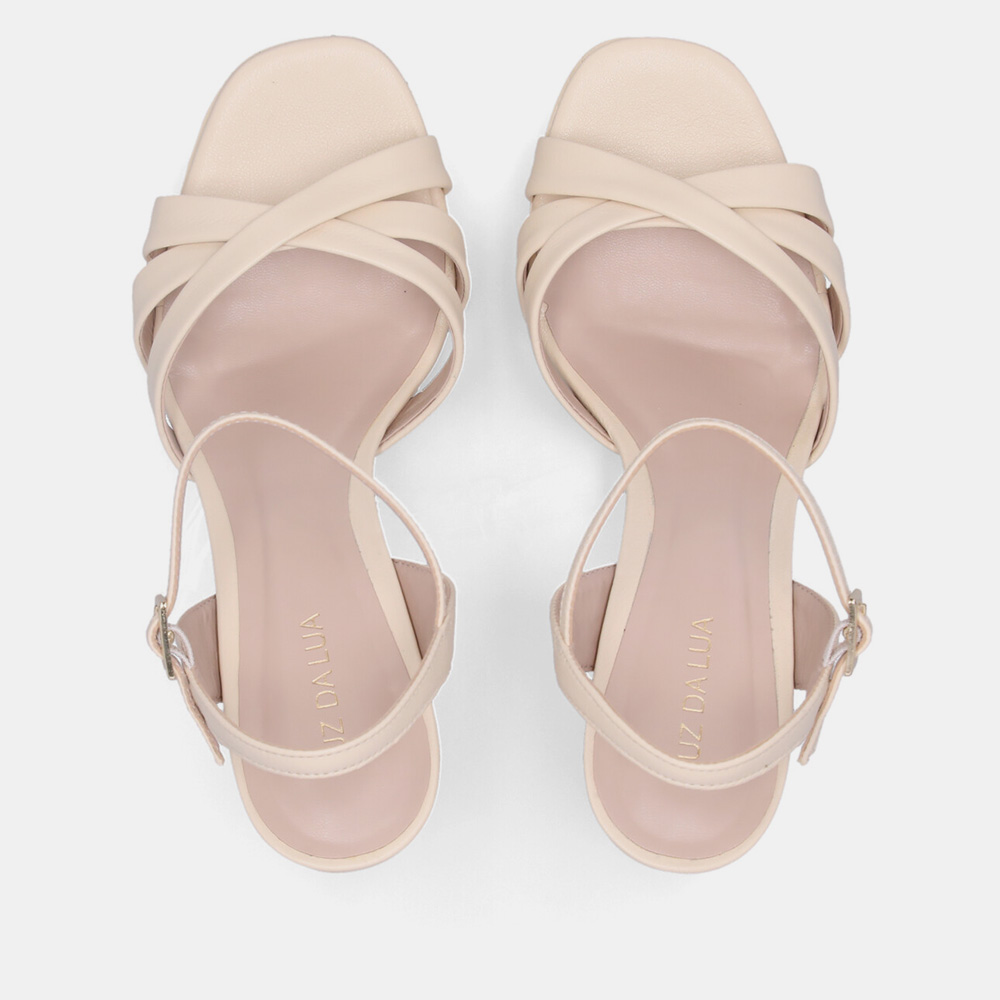 SANDÁLIA PLATAFORMA SAARA MARFIM SANDÁLIA PLATAFORMA SAARA MARFIM - 2