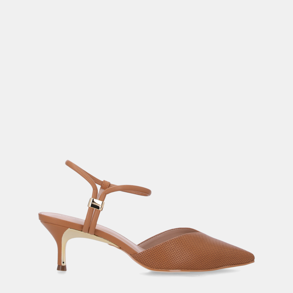 SLINGBACK TRAMADO AMÊNDOA SLINGBACK TRAMADO AMÊNDOA - 0