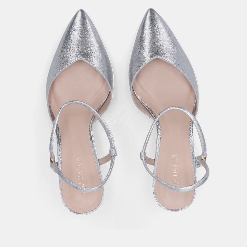 SLINGBACK VÊNUS PRATA - 2