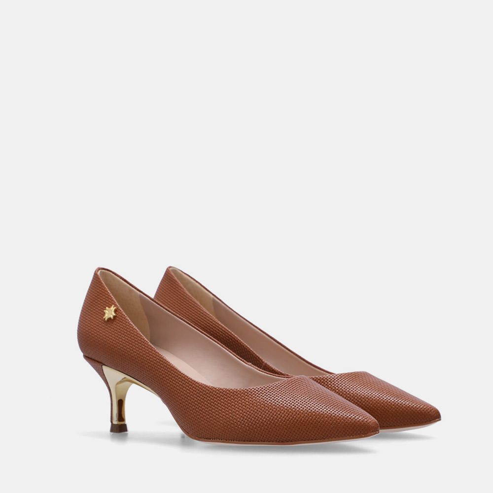 SCARPIN TRAMADO ÂMBAR SCARPIN TRAMADO ÂMBAR - 1