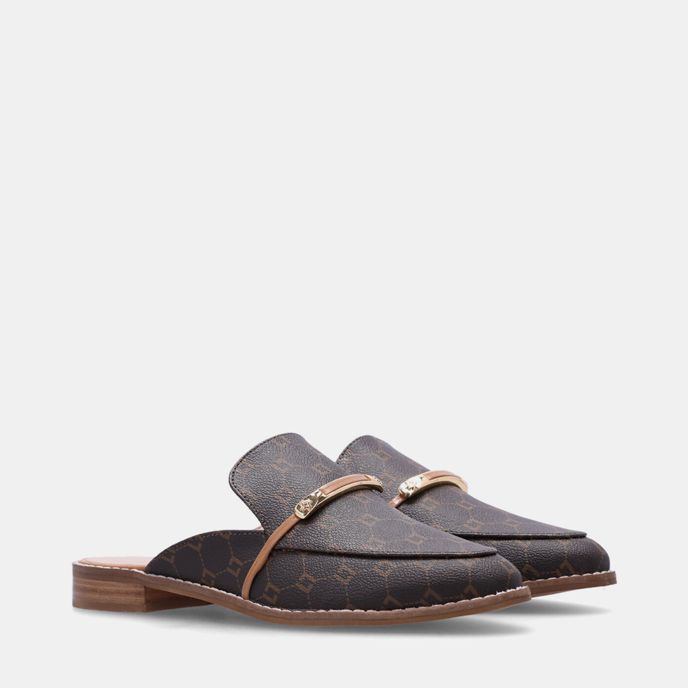 MULE MONOGRAMA MOCCA MULE MONOGRAMA MOCCA - 1