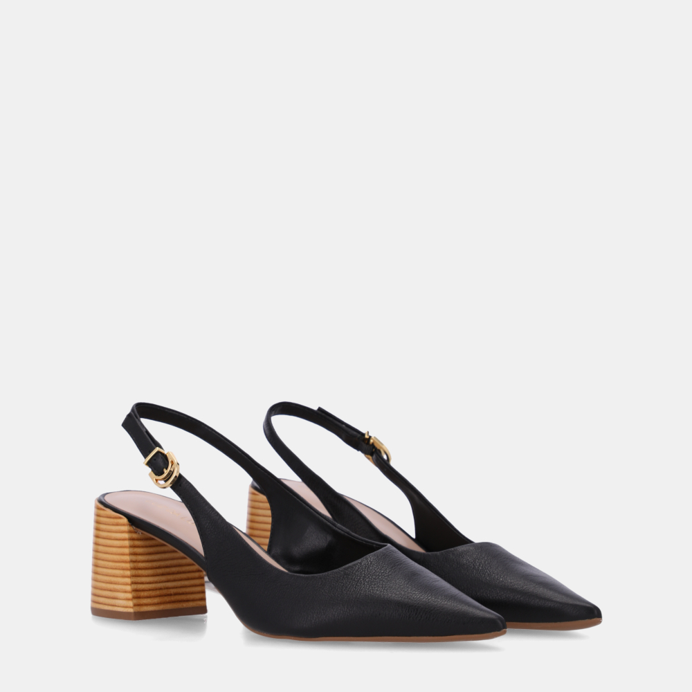 SLINGBACK SAARA PRETO - 1