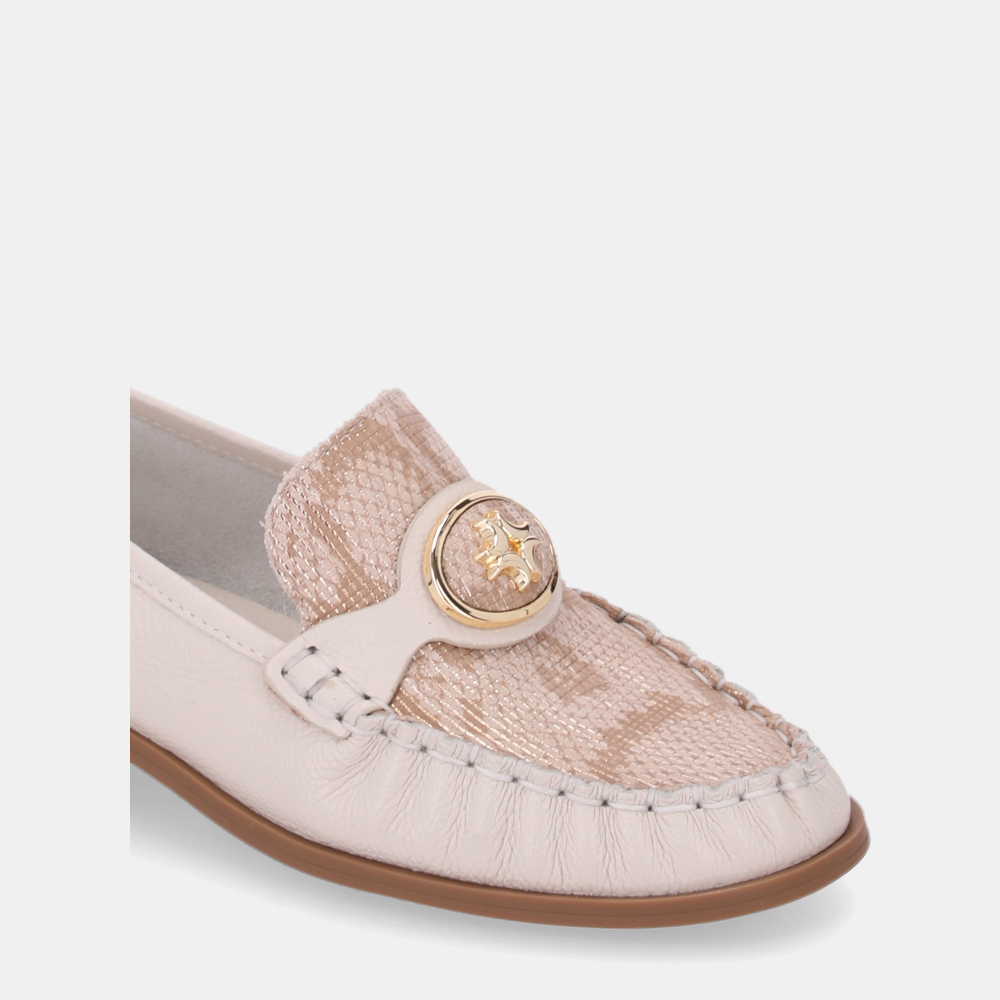 MOCASSIM NEW RIDGE PANNA COM SNAKE OURO - 3