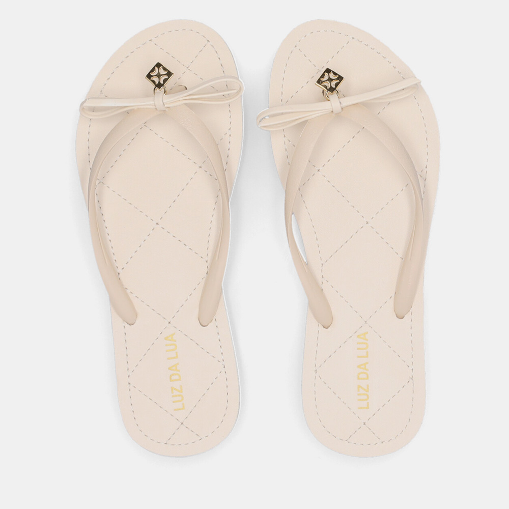 CHINELO INJETADO RUBBER MARFIM - 3