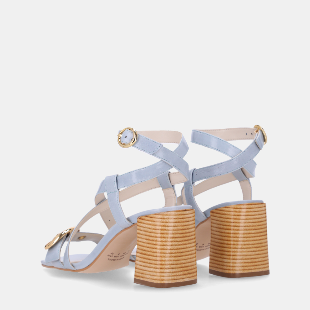 SANDÁLIA SALTO MURANO DENIM - 2