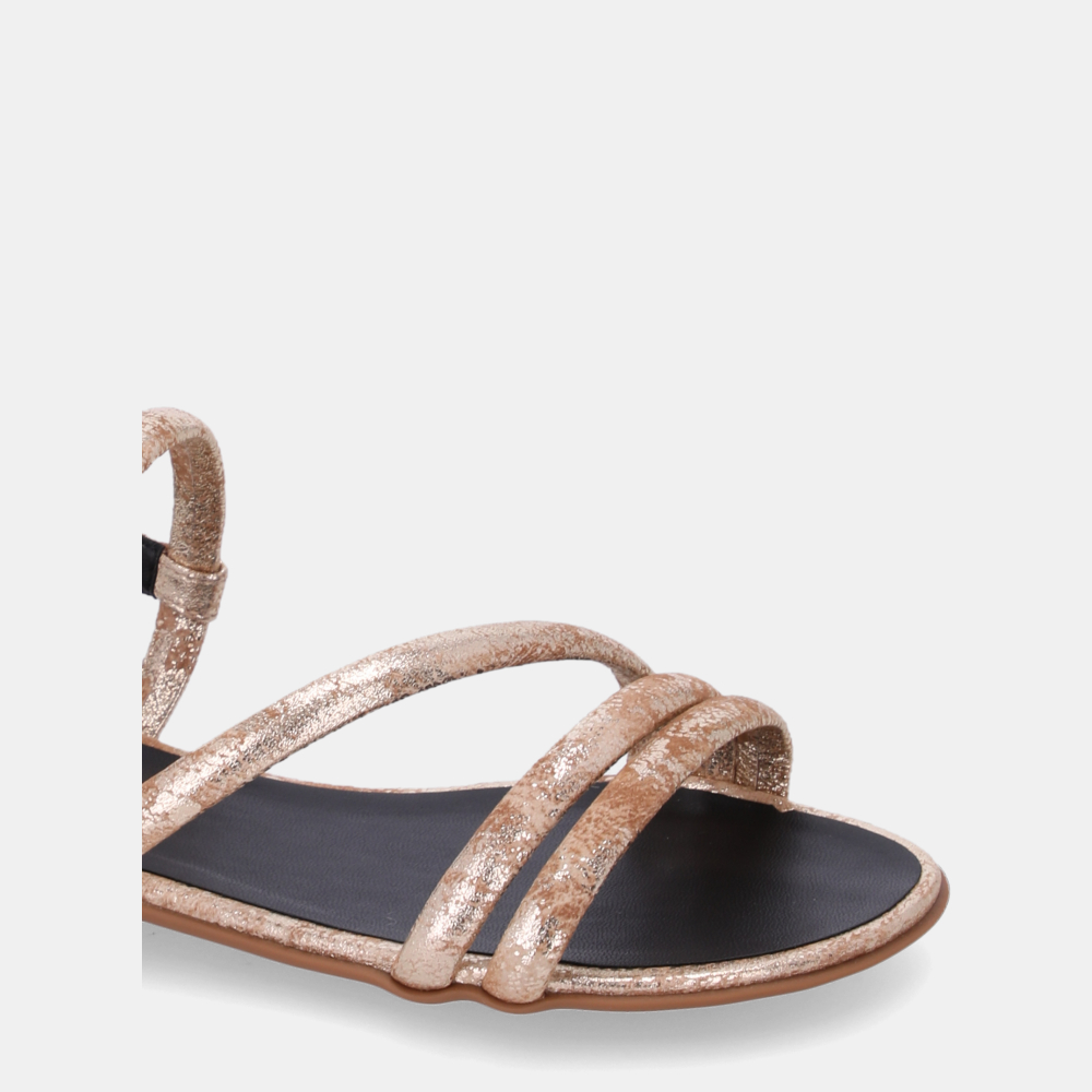 SANDÁLIA RASTEIRA TRAVERTINO OURO - 3