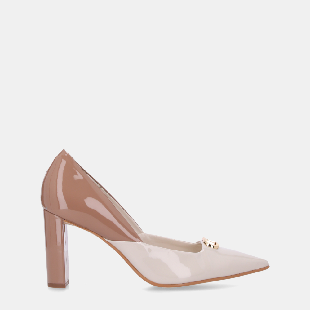 SCARPIN VERNIZ PU PANNA/VERNIZ PU MOUSSE - 0