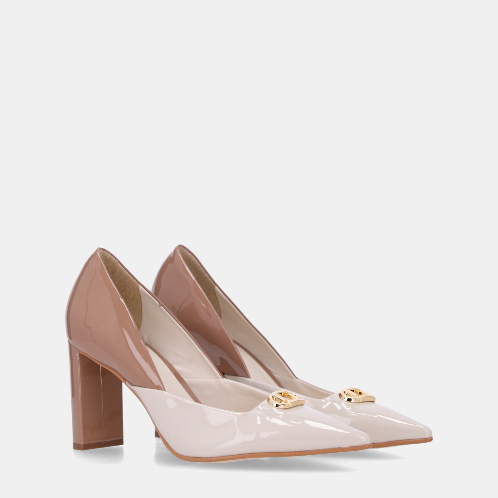 SCARPIN VERNIZ PU PANNA/VERNIZ PU MOUSSE - 1