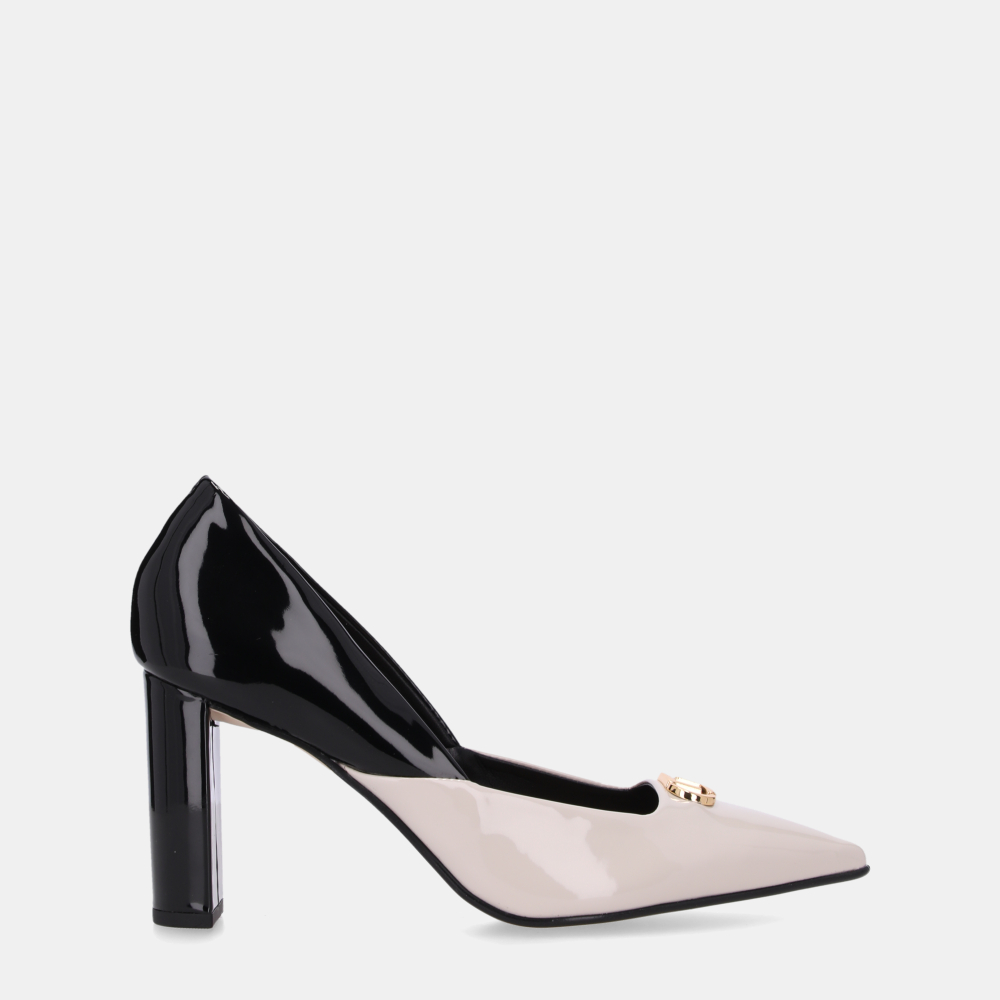 SCARPIN VERNIZ PU PANNA/VERNIZ PU PRETO - 0