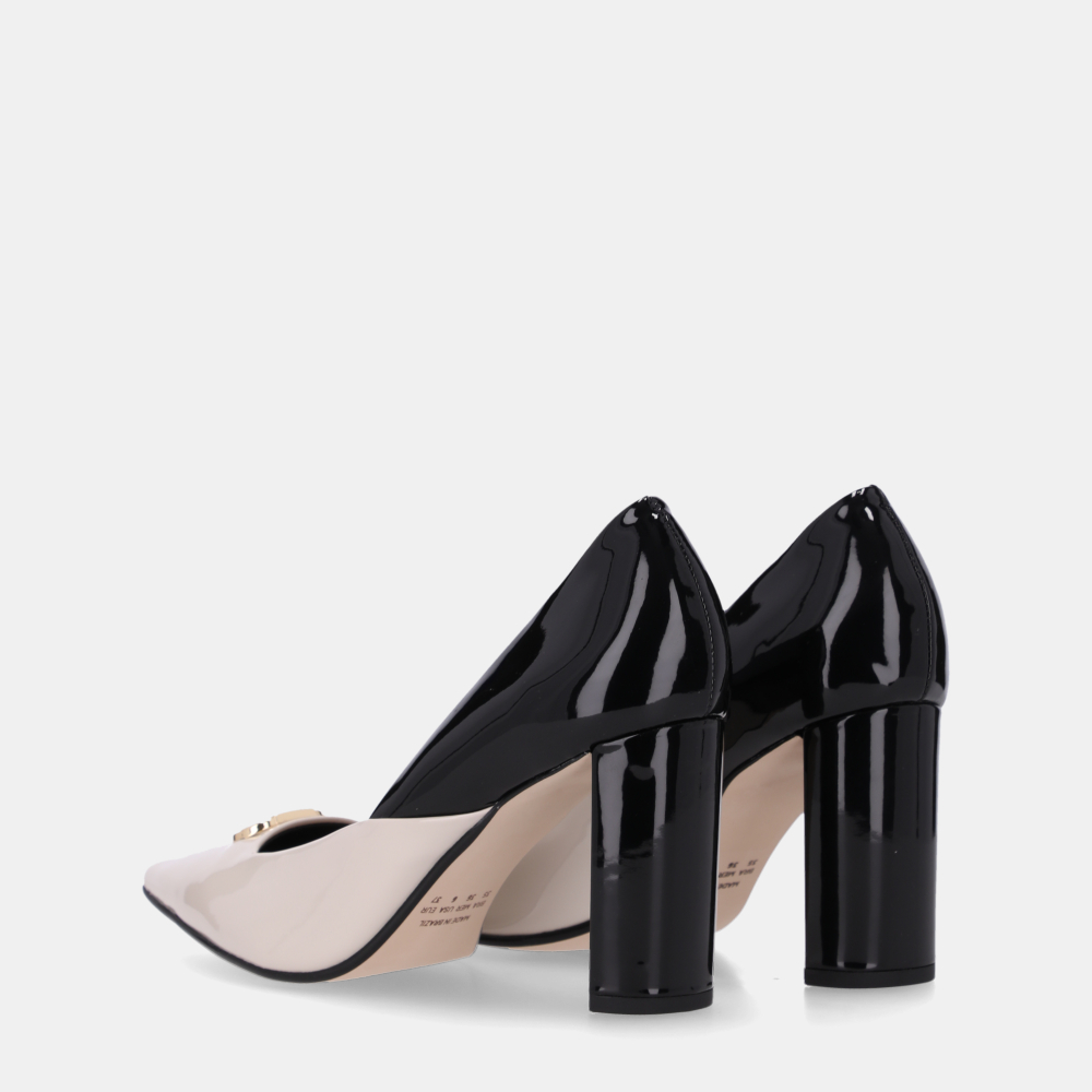 SCARPIN VERNIZ PU PANNA/VERNIZ PU PRETO SCARPIN VERNIZ PU PANNA/VERNIZ PU PRETO - 2