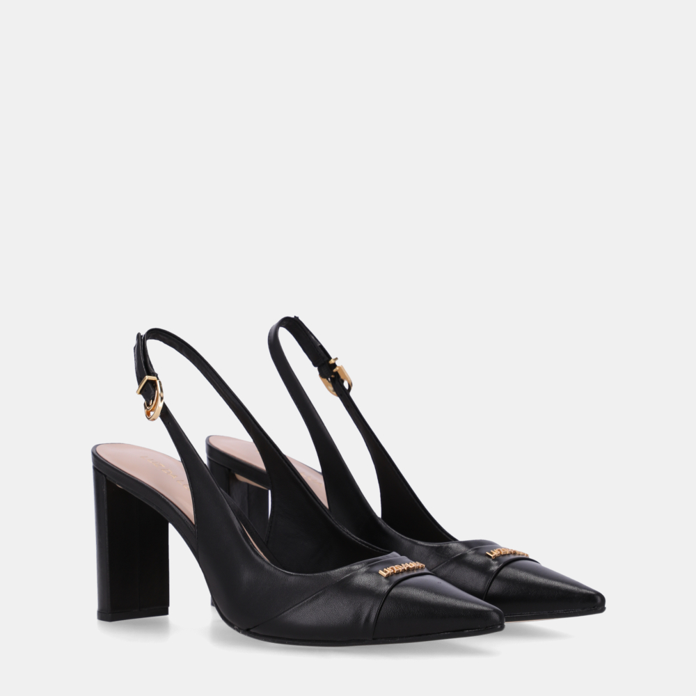 SLINGBACK PELICA PRETO - 1