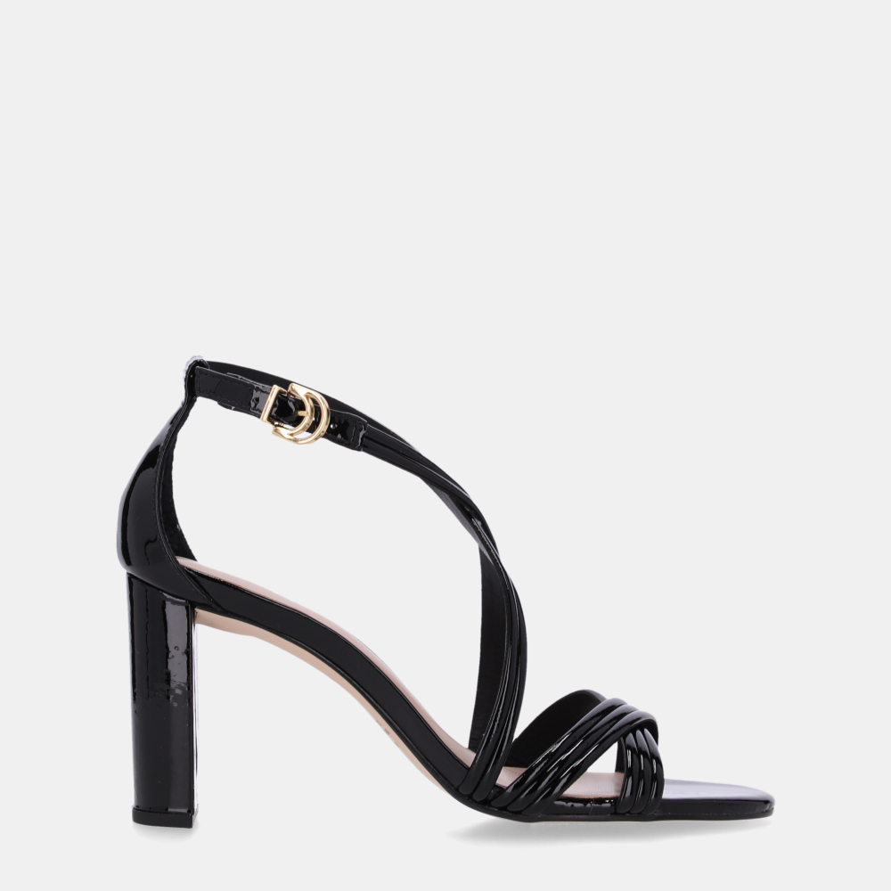 SANDÁLIA DE SALTO VERONA PRETO SANDÁLIA DE SALTO VERONA PRETO - 0