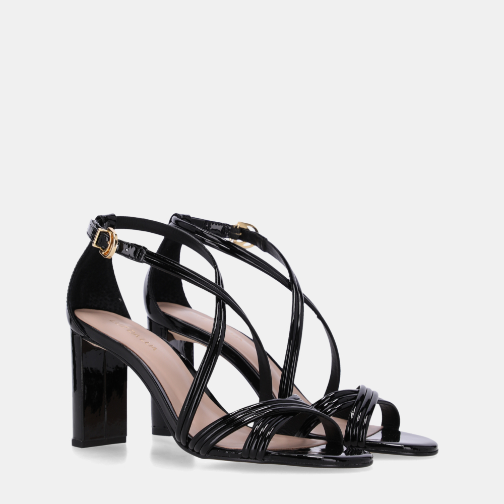 SANDÁLIA DE SALTO VERONA PRETO SANDÁLIA DE SALTO VERONA PRETO - 1