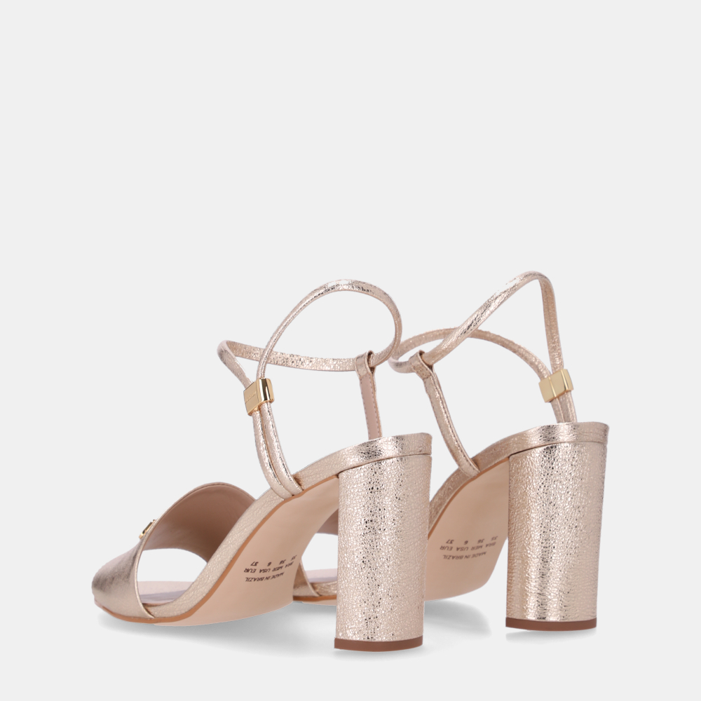 SANDÁLIA SALTO VÊNUS OURO - 2