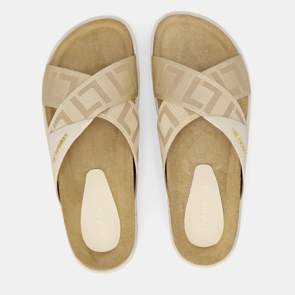 CHINELO GORGORÃO OURO/SAARA MARFIM - 2