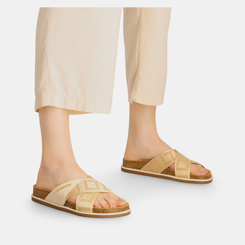 CHINELO GORGORÃO OURO/SAARA MARFIM - 3