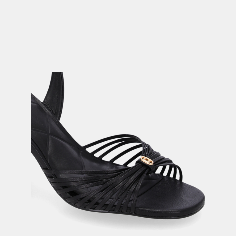 SANDÁLIA DE SALTO SAARA PRETO - 4