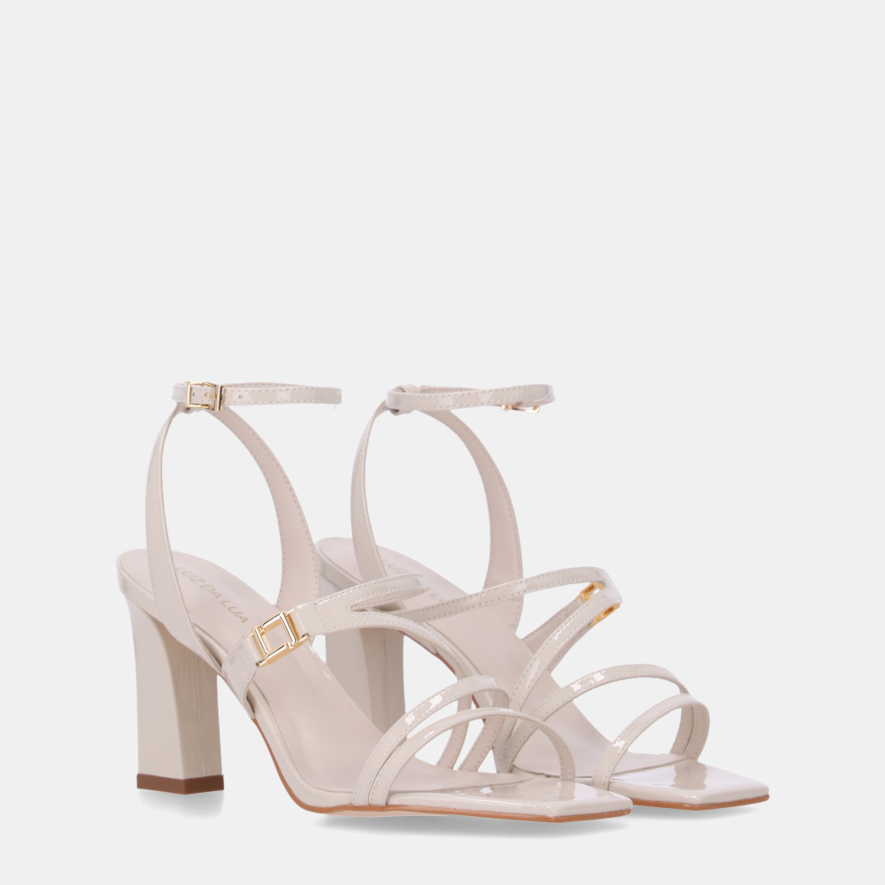 SANDÁLIA SALTO VERONA PANNA - 1