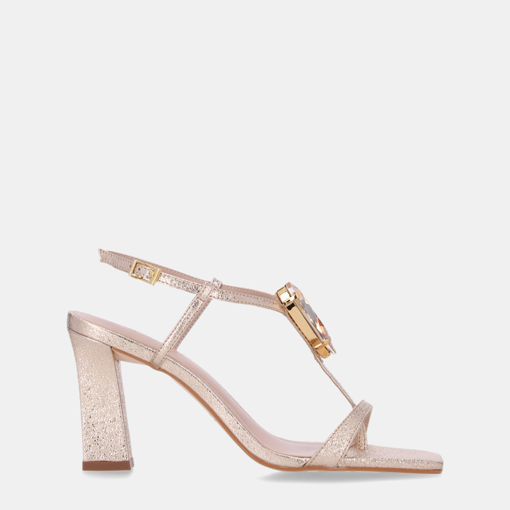 SANDÁLIA SALTO VÊNUS OURO - 0