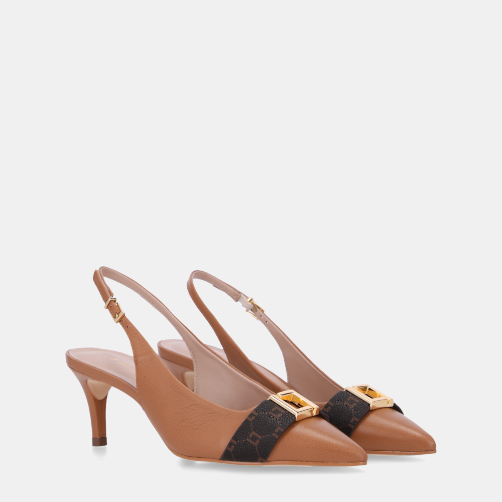 SLINGBACK MONOGRAMA MOCCA - 1