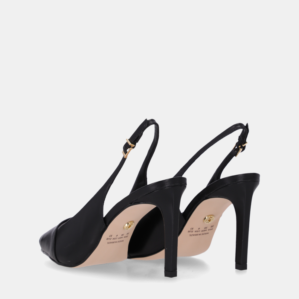 SANDÁLIA SALTO PELICA PRETO - 2