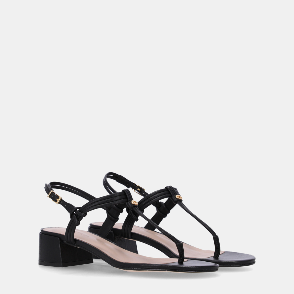 SANDÁLIA SALTO SAARA PRETO - 1