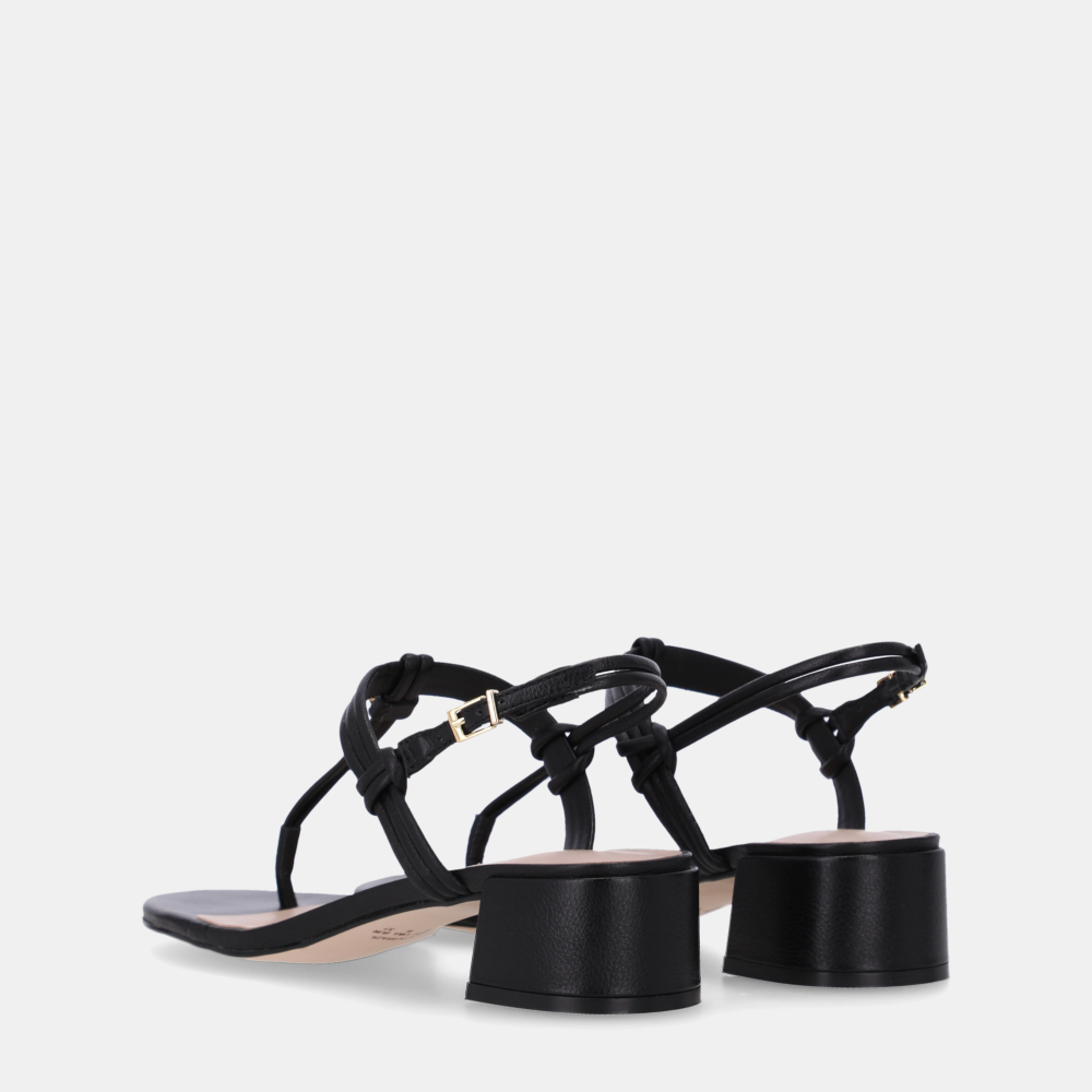 SANDÁLIA SALTO SAARA PRETO - 2