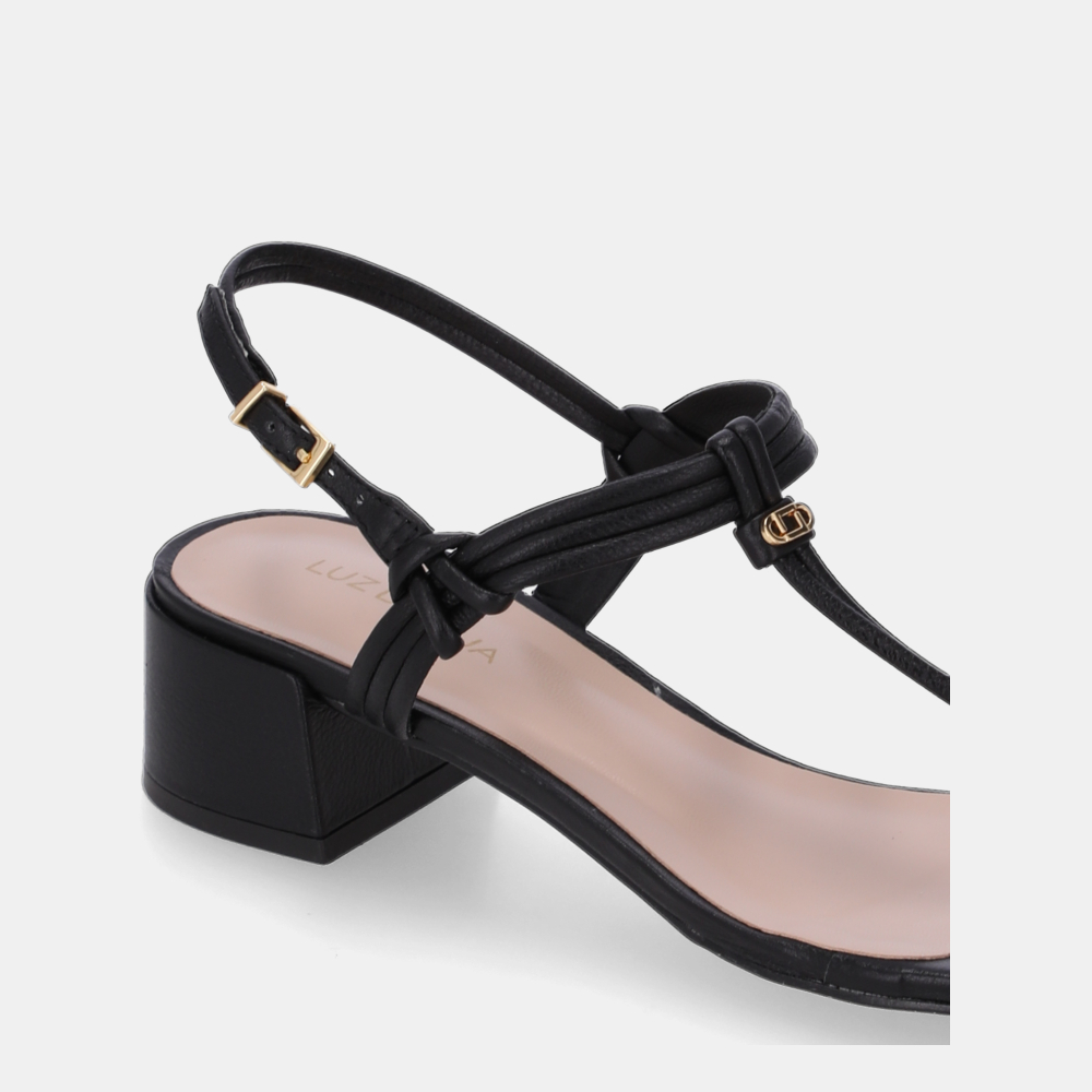 SANDÁLIA SALTO SAARA PRETO - 3