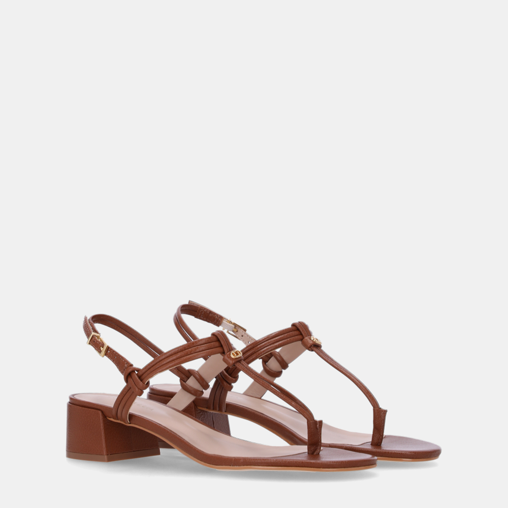 SANDÁLIA SALTO ATACAA  AMBAR - 1